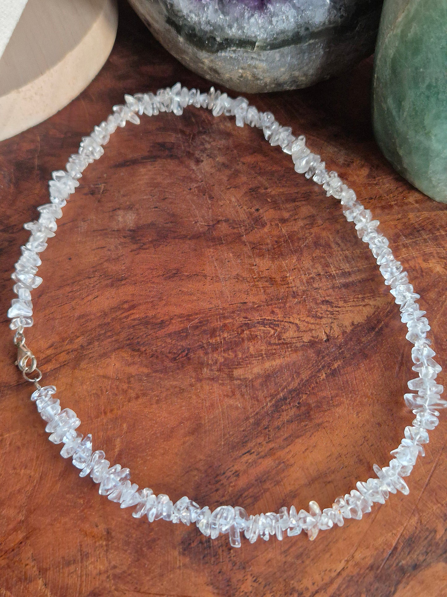 Bergkristall Chipkette Lightkeeper