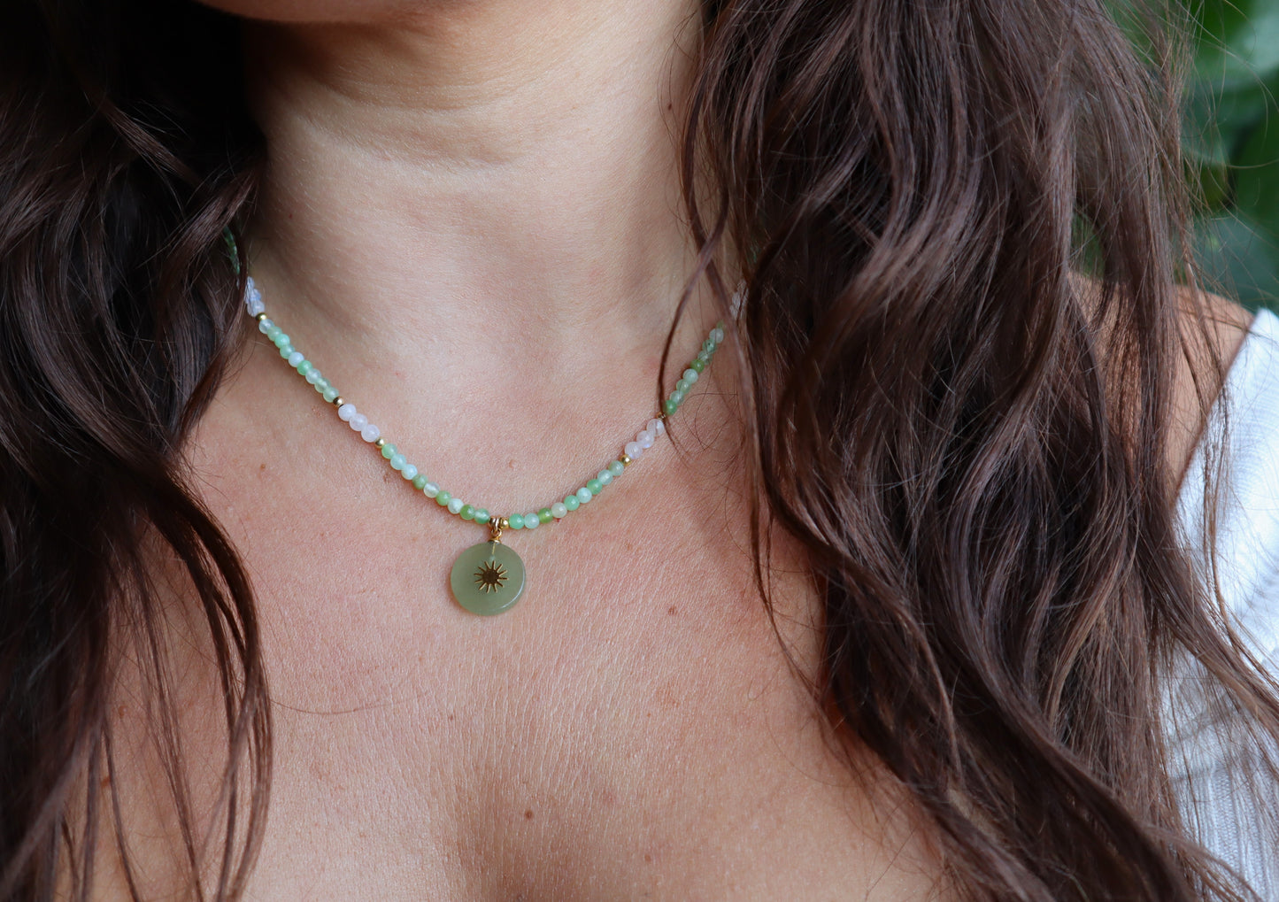 Aventurin Whispering Leaves Set