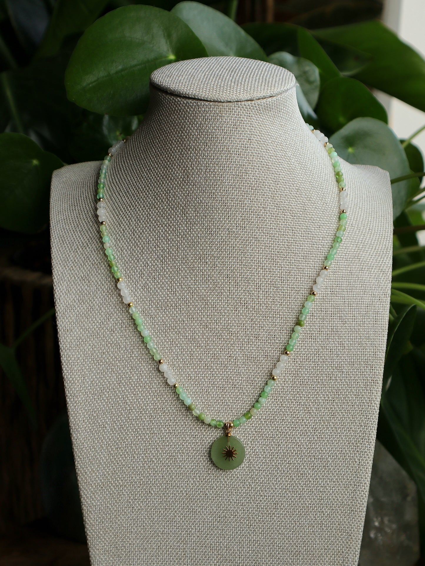 Aventurin Whispering Leaves Set