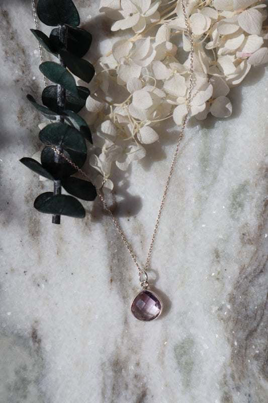 Amethyst Purple Haze Kette