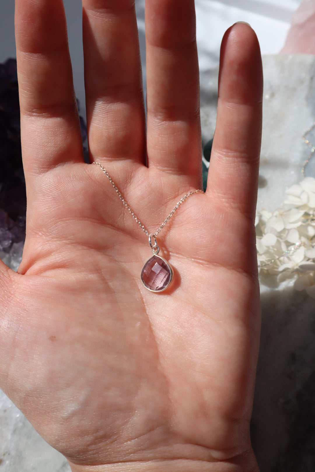 Amethyst Purple Haze Kette