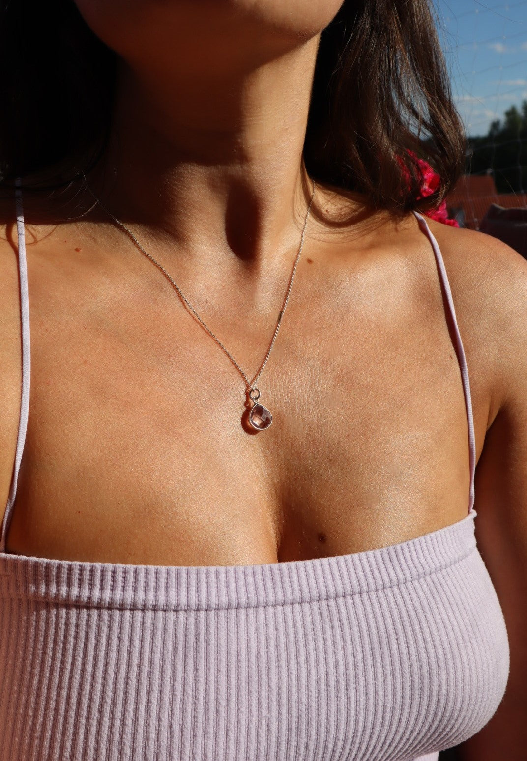 Amethyst Purple Haze Kette