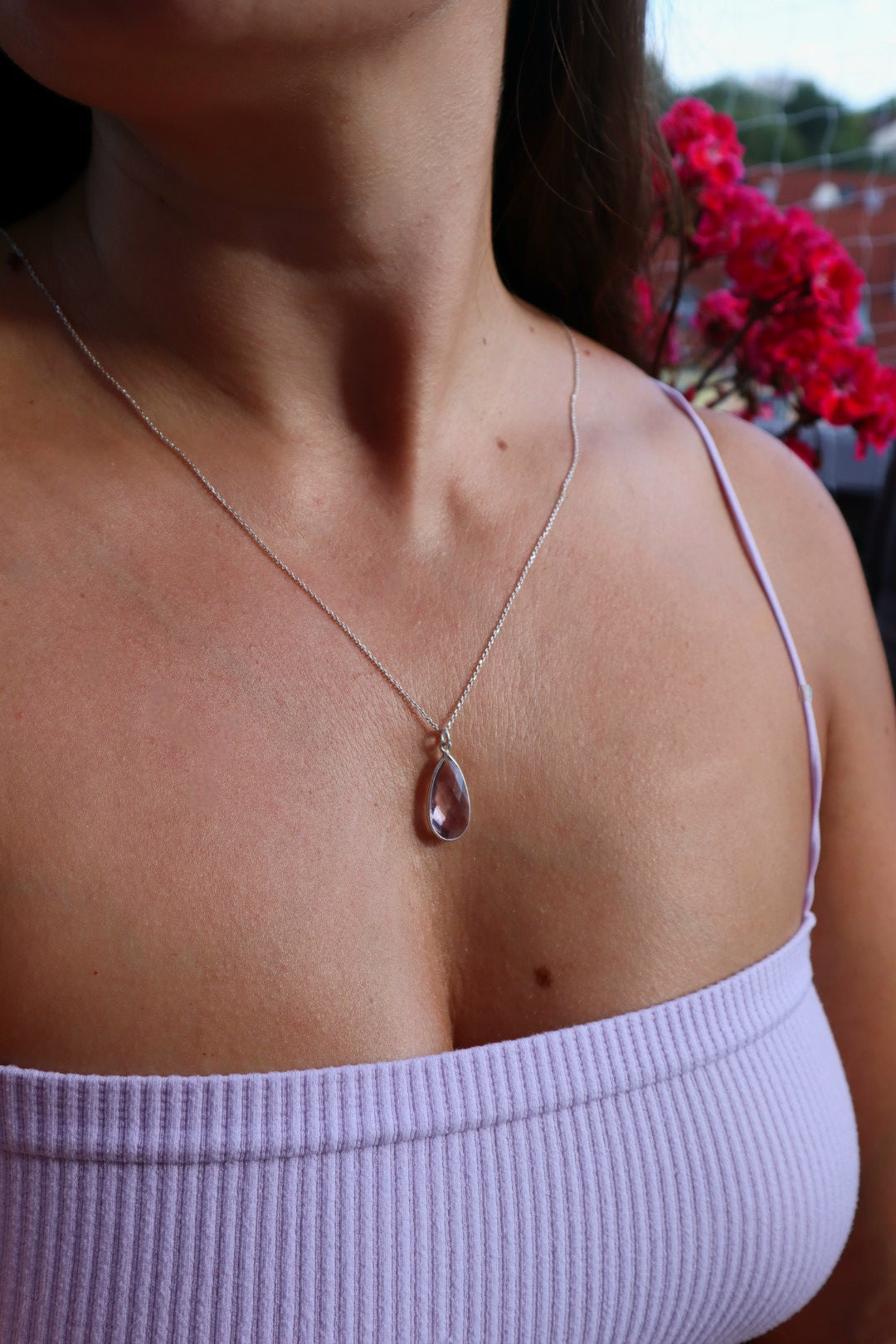 Amethyst Lilac Whisper Kette