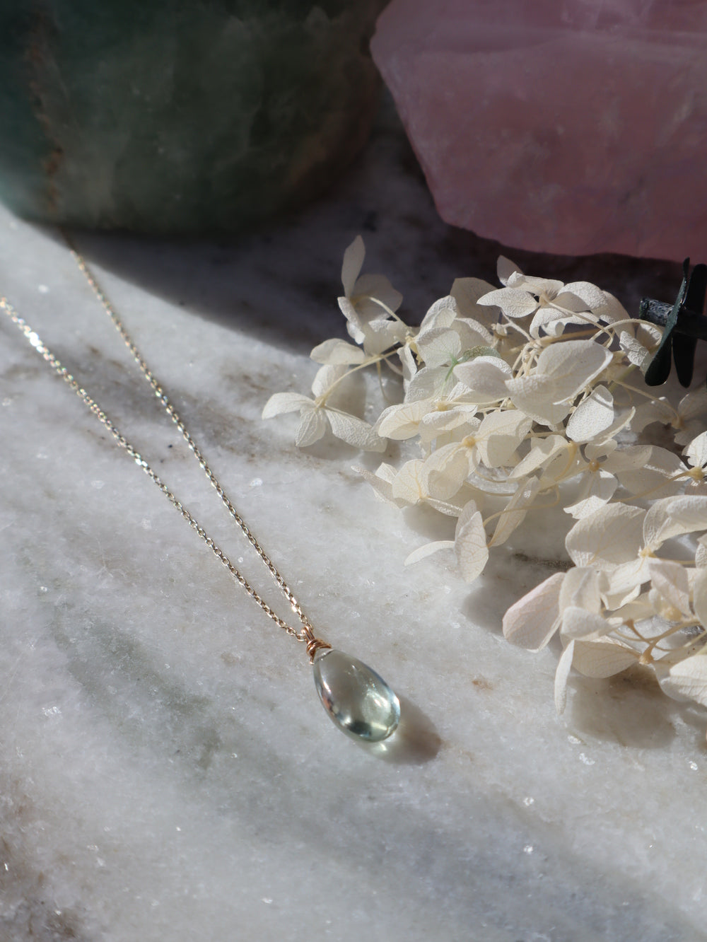 Grüner Amethyst Verdant Glow Kette