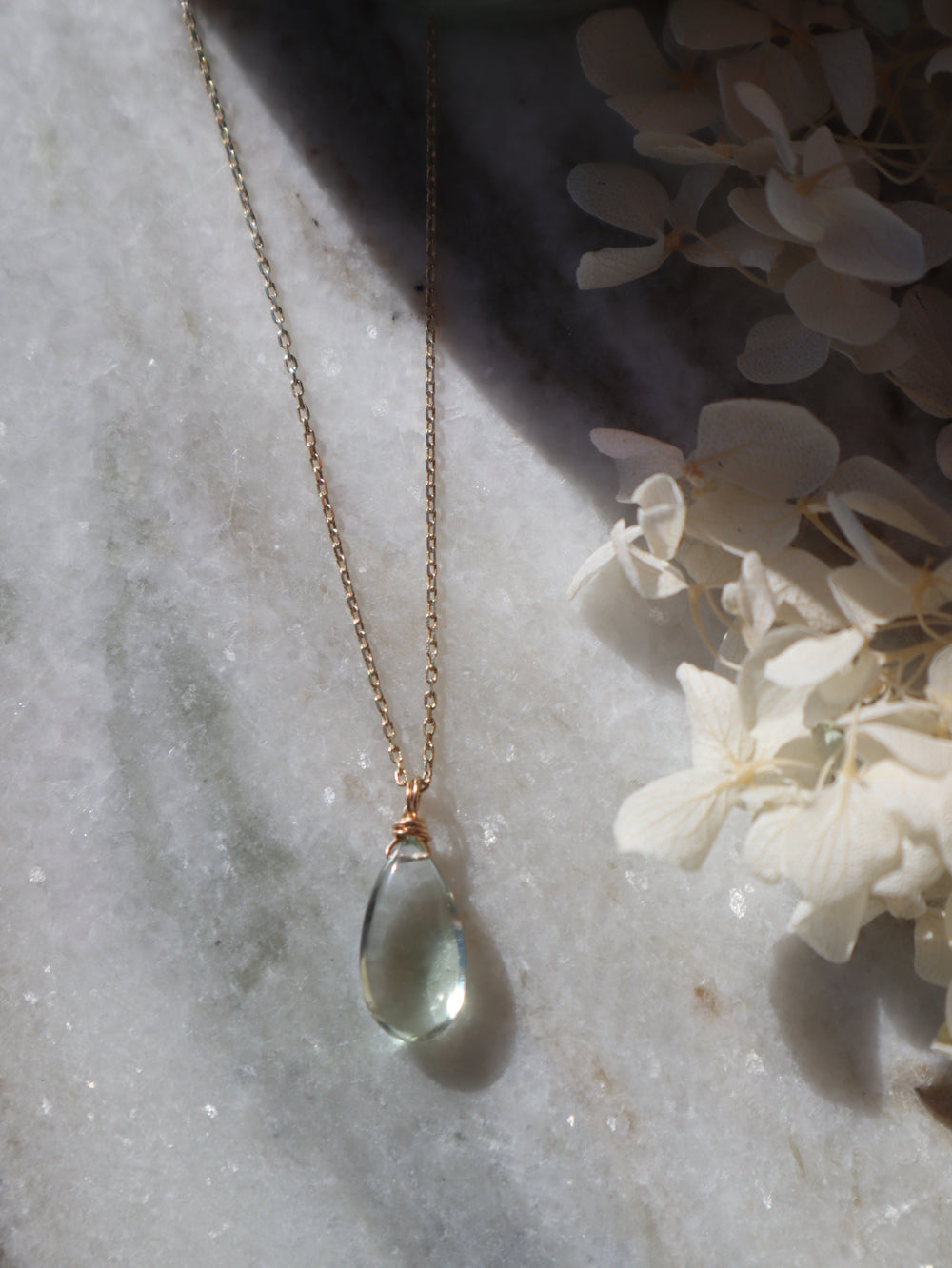 Grüner Amethyst Verdant Glow Kette