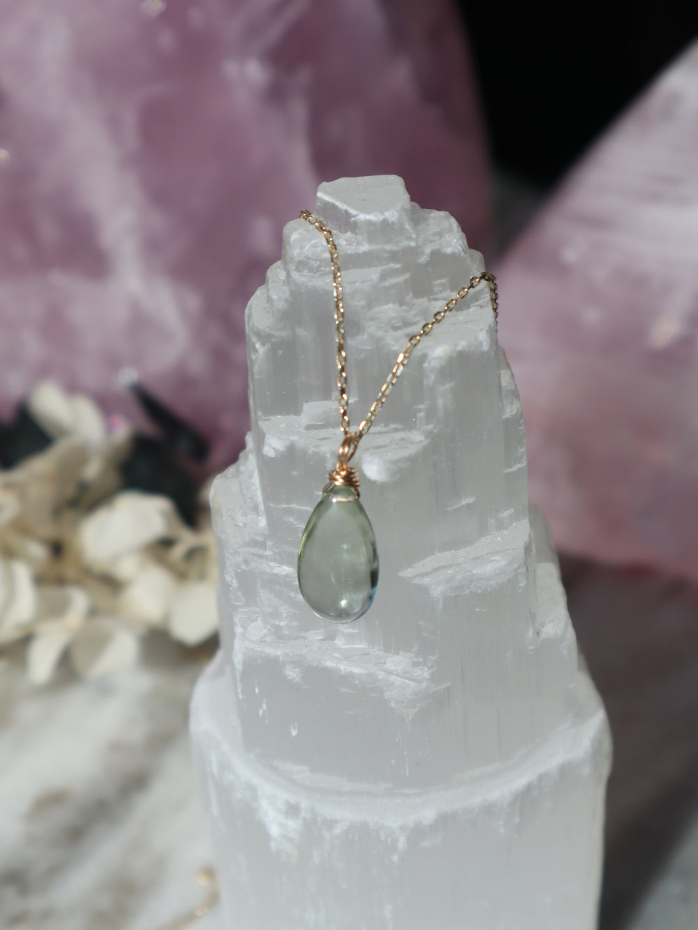 Grüner Amethyst Verdant Glow Kette