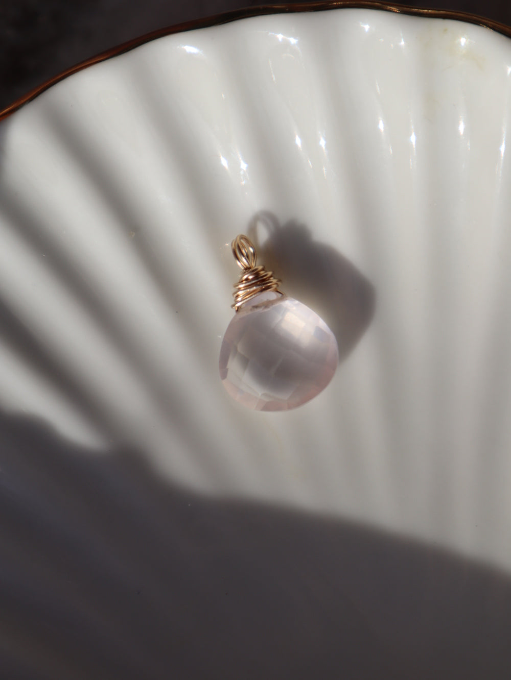 Rosenquarz Pure Spirit Kette