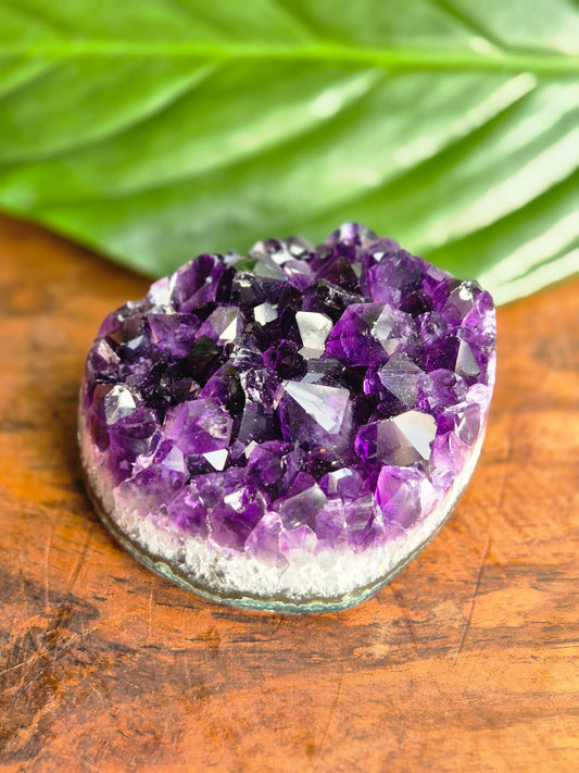 Amethyst Herz Druse AAA-Qualität Purpur