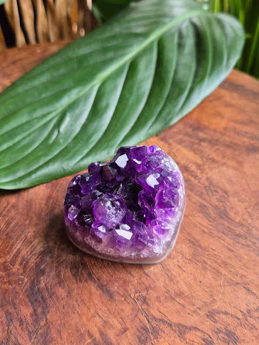 Amethyst Herz Druse AAA-Qualität Roxo