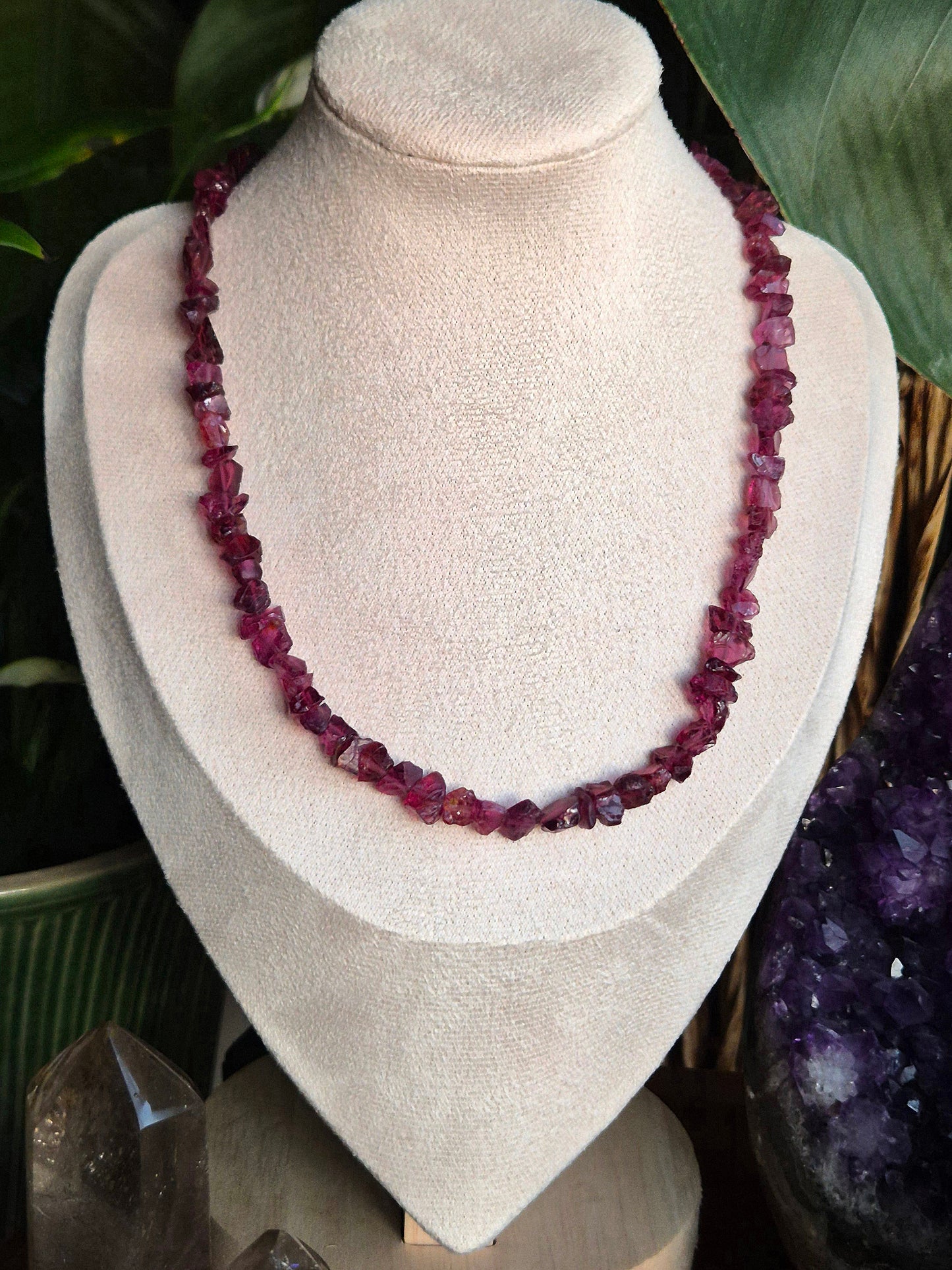 Granat Chipkette Red Veil