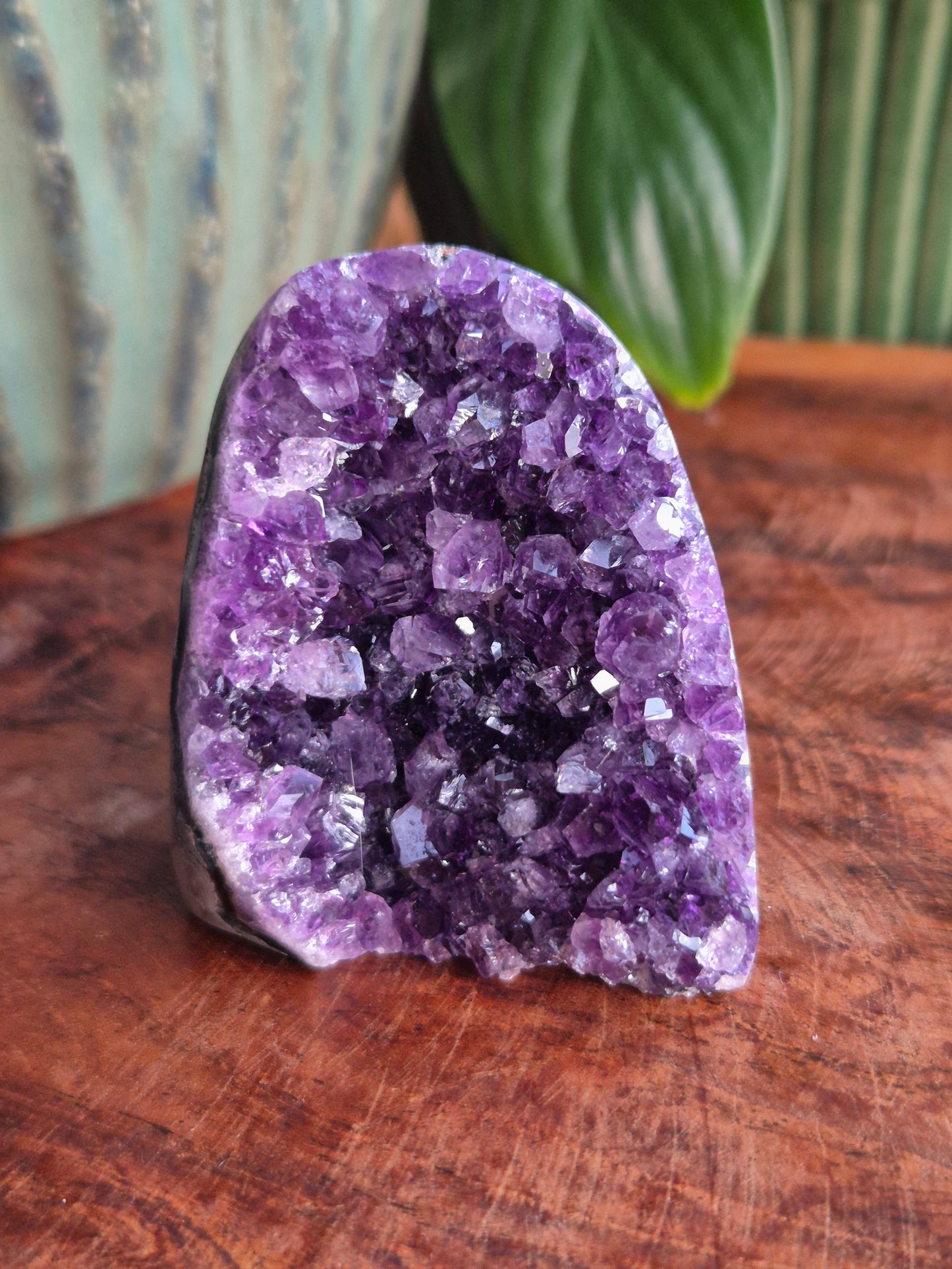 Amethyst Druse Violet Aura