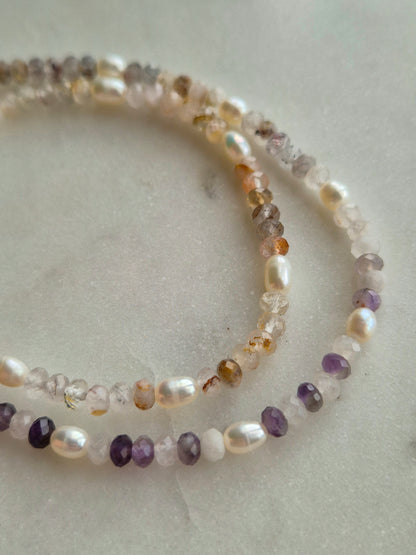 Amethyst Quarz Kette Alignment