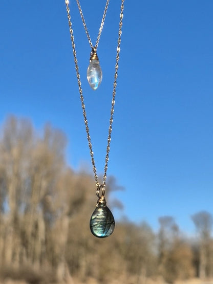 Moon Whisper Mondstein Kette