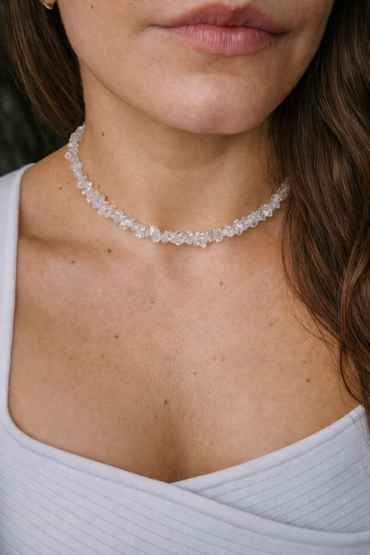 Bergkristall Chipkette Lightkeeper