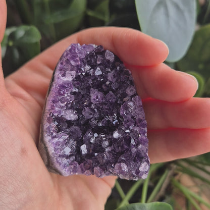 Amethyst Druse Violet Aura