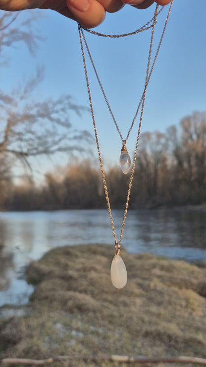 Moon Whisper Mondstein Kette