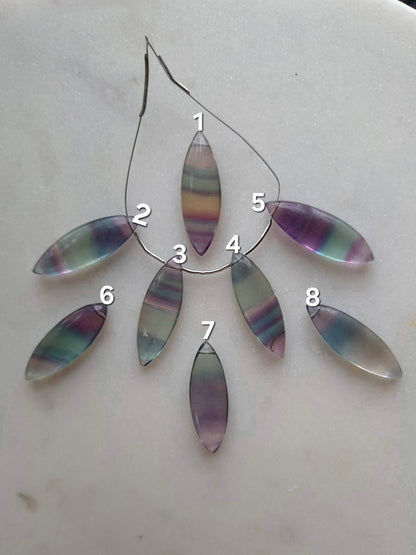 Regenbogen Fluorit Skycandy