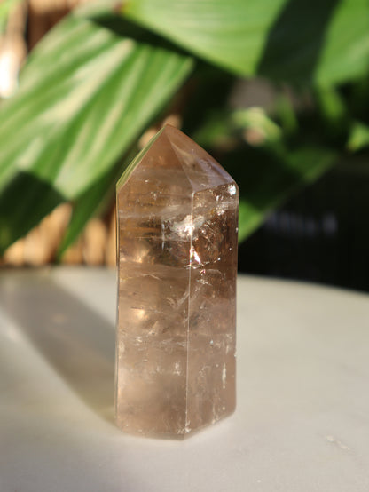 Rauchquarz Turm Aurora