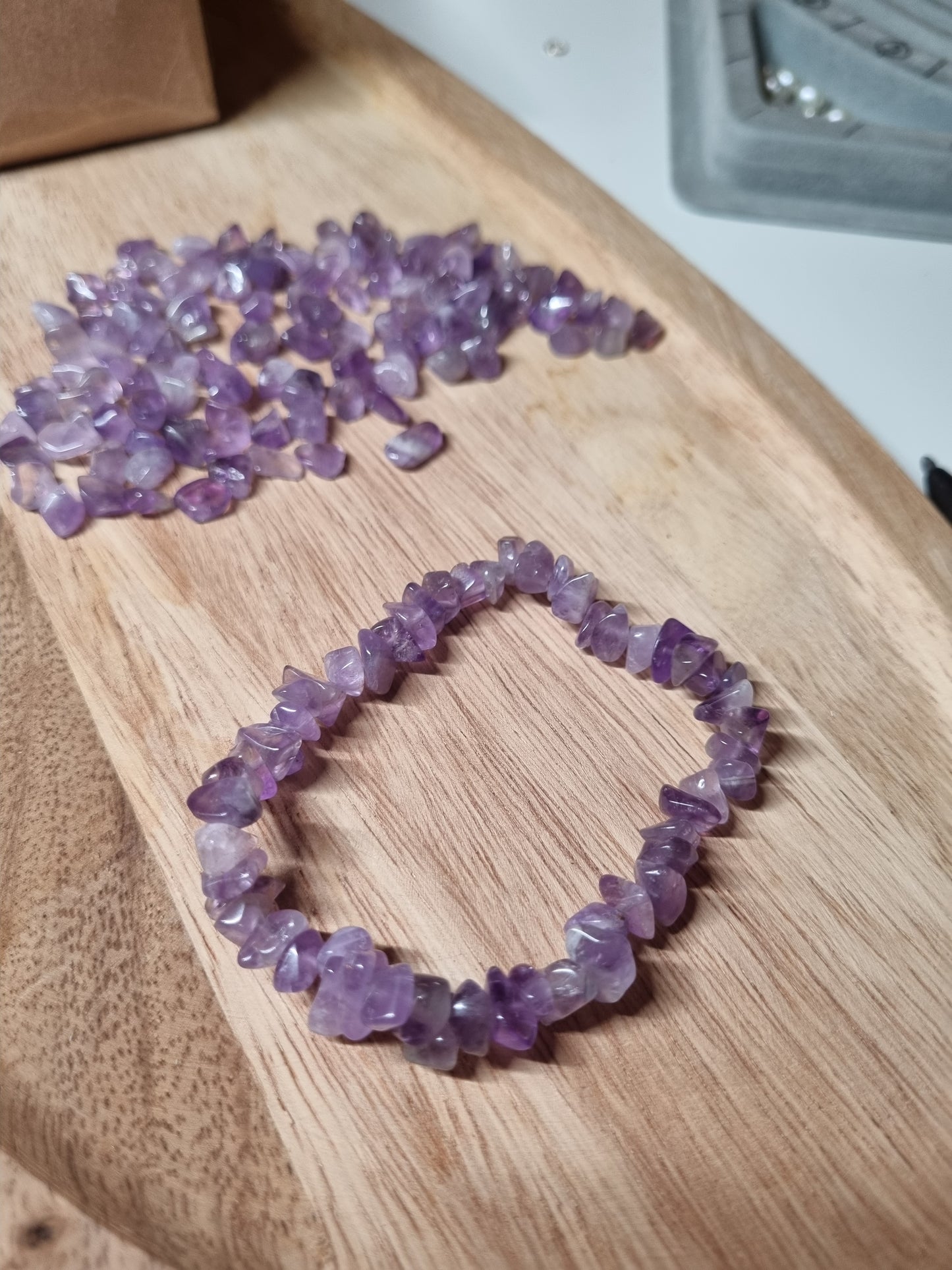 Amethyst Splitter Armband