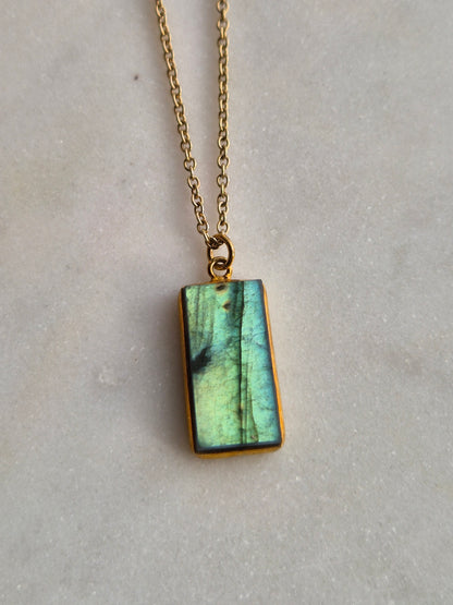 Labradorit Aurora Kette