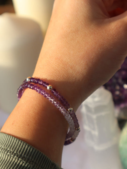 Amethyst Armband Ombré