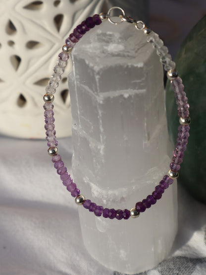 Amethyst Armband Ombré